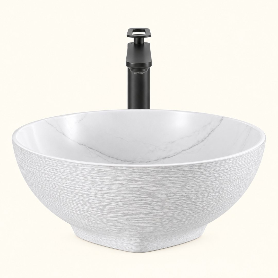 Sonet ERA ROUND - 002, table top basin (view 3)